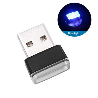 Mini clé USB LED Gratuit Hide Bleu Marine 