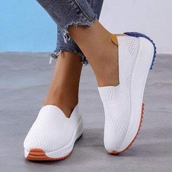 Chaussures Respirantes Sans Lacets Site Vêtements Blanc 43 